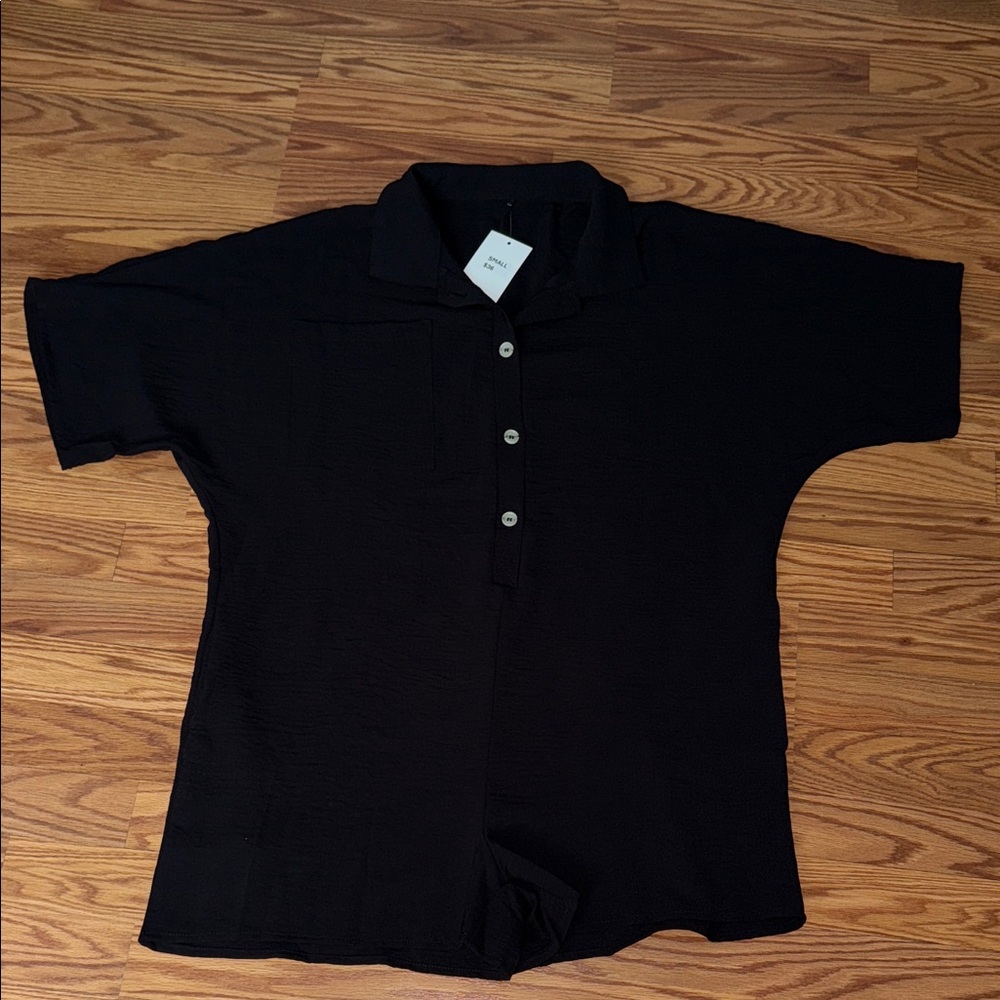 Classic Black Women’s Romper